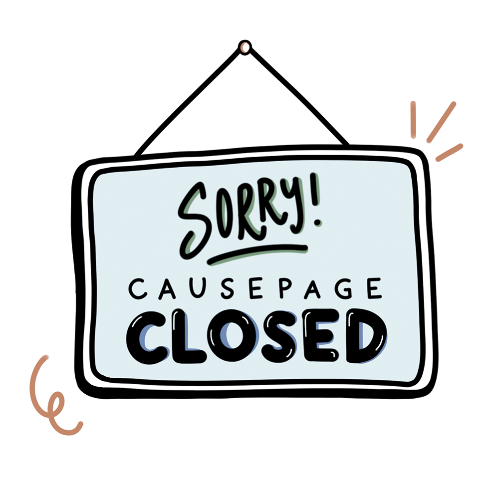 CausePage Closed