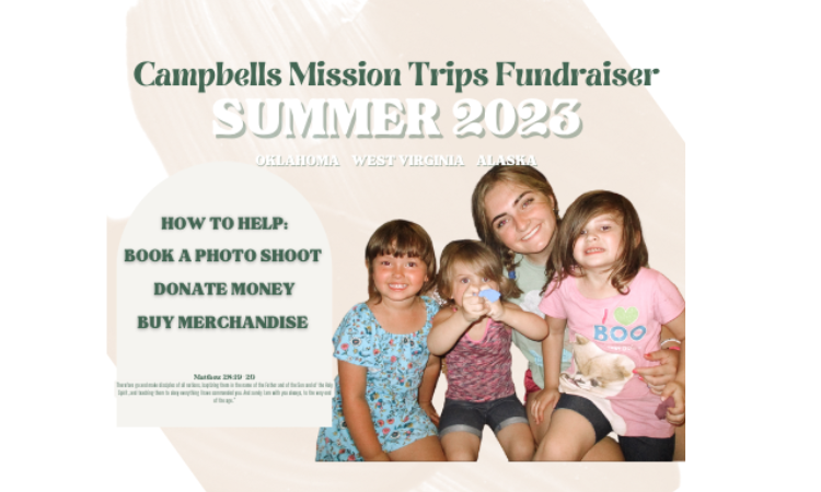 Campbell's Mission Trip Fundraiser