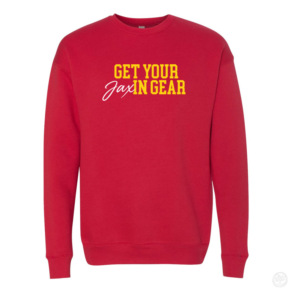 Get Your Jax in Gear Super Soft Crew