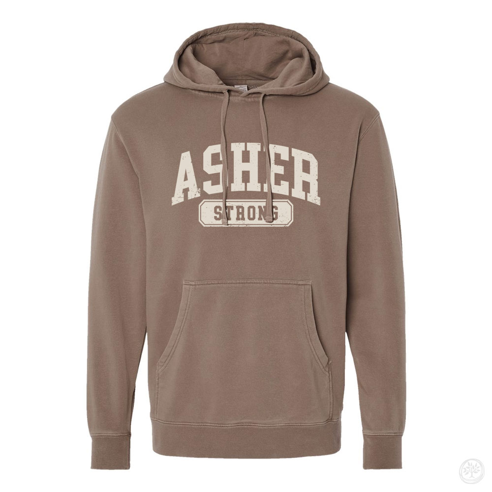 Asher Strong Vintage Hoodie
