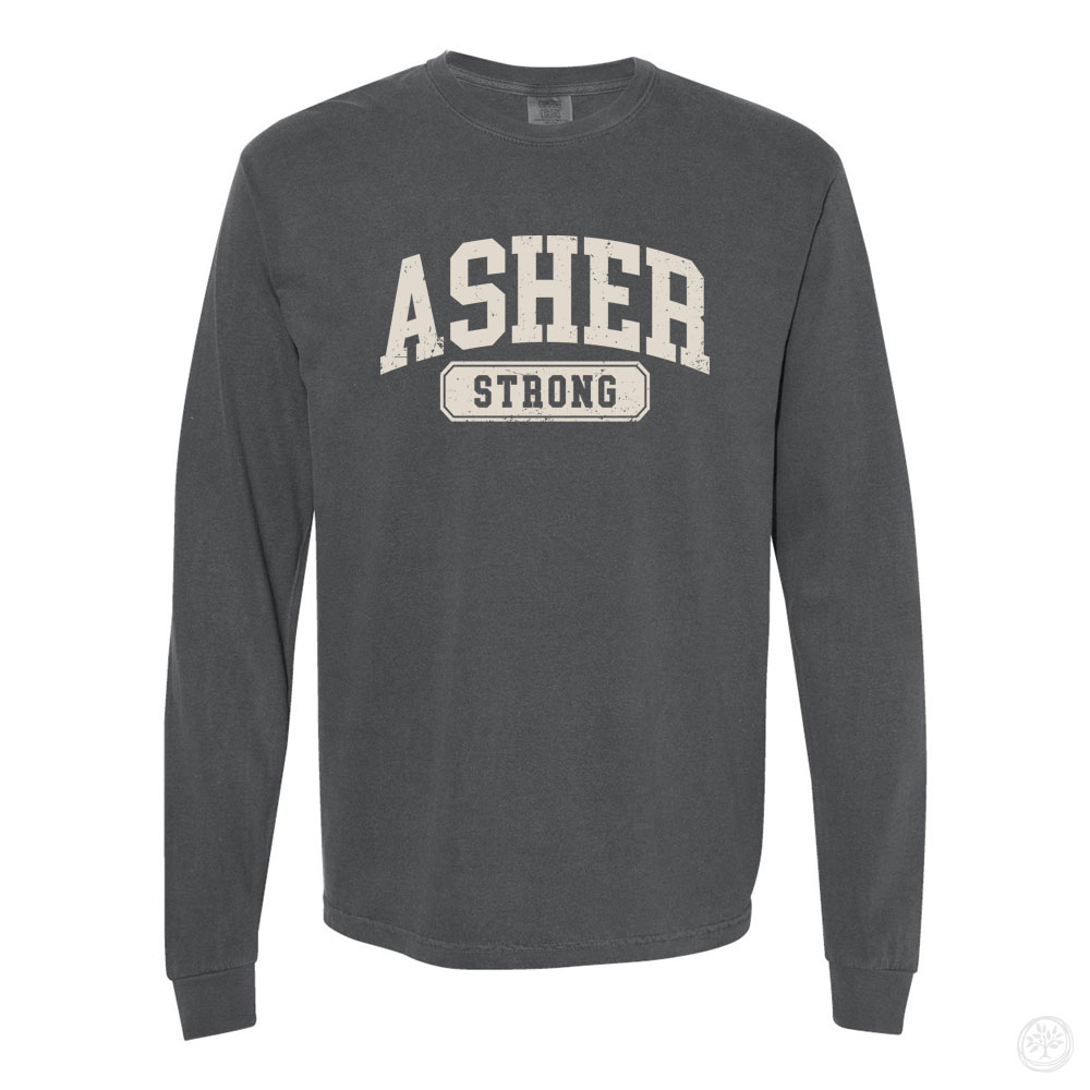 Asher Strong Comfort Colors L/S CauseTee