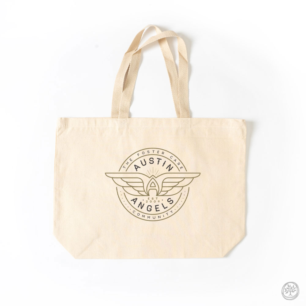 Austin Angels Tote - Natural