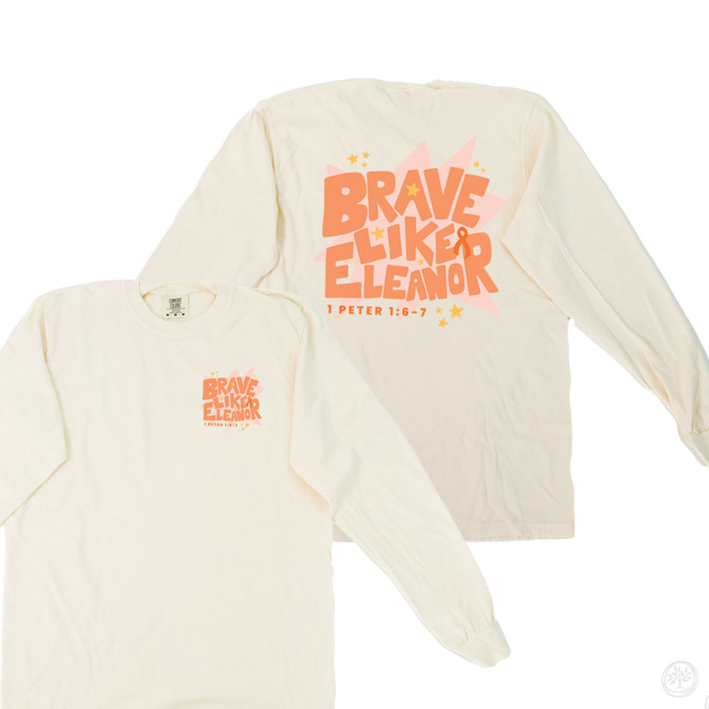 Brave Like Eleanor L/S Comfort Colors CauseTees