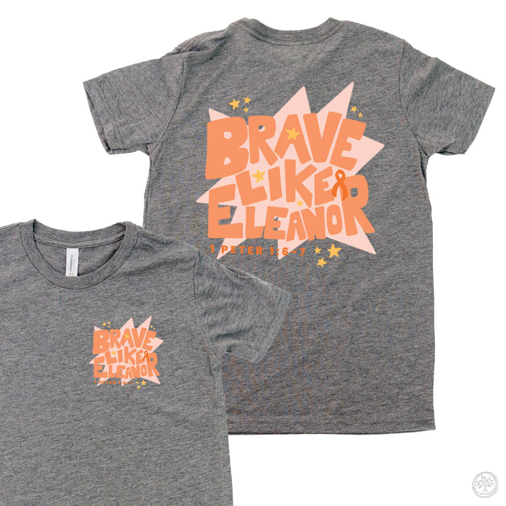 Brave Like Eleanor KIDS Super Soft CauseTee