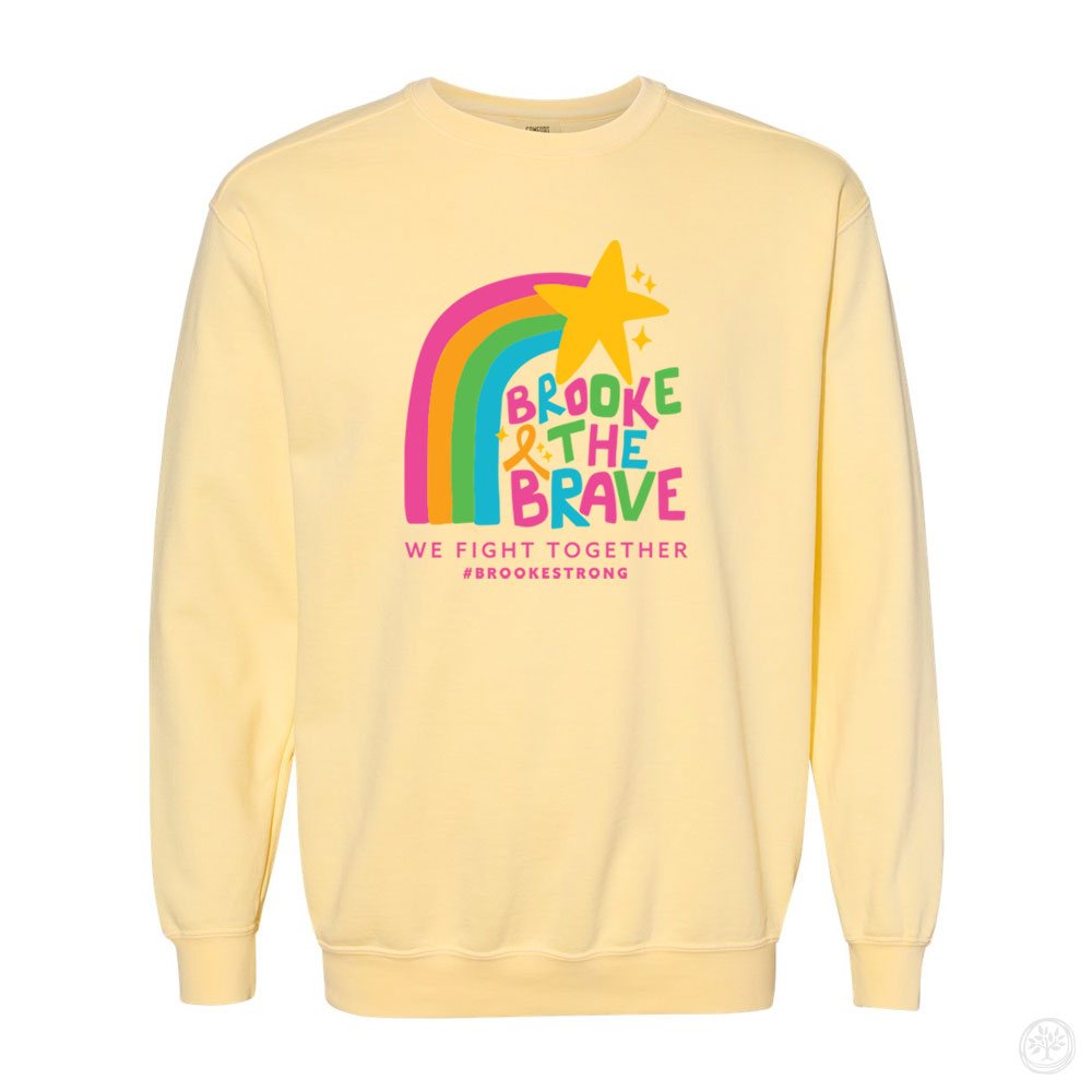 Brooke the Brave Comfort Colors Crew