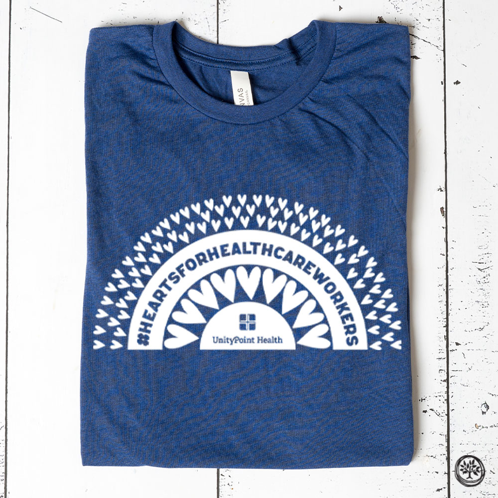 Hearts for Healthcare (White) Apparel