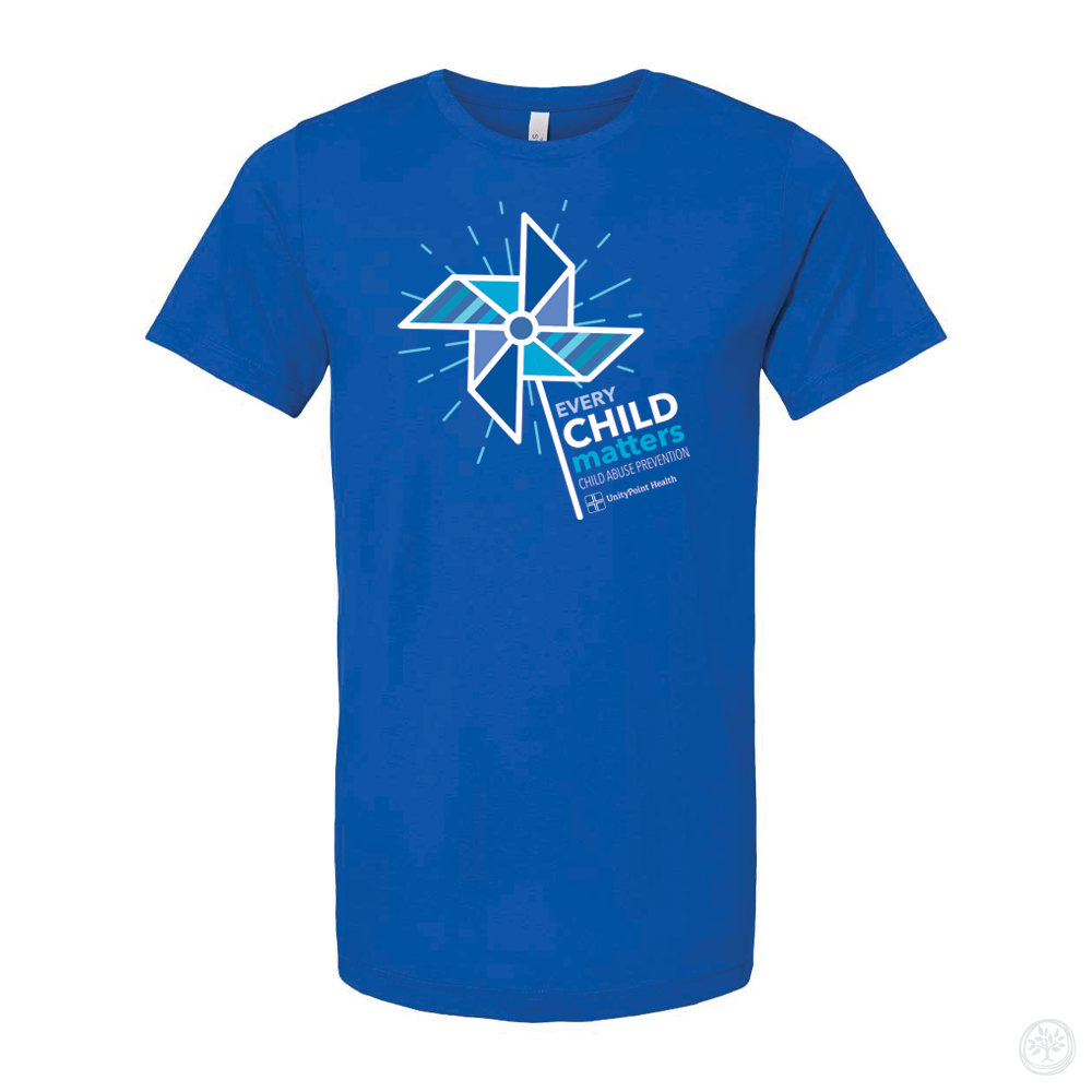 Child Abuse Prevention Premium Jersey Tee
