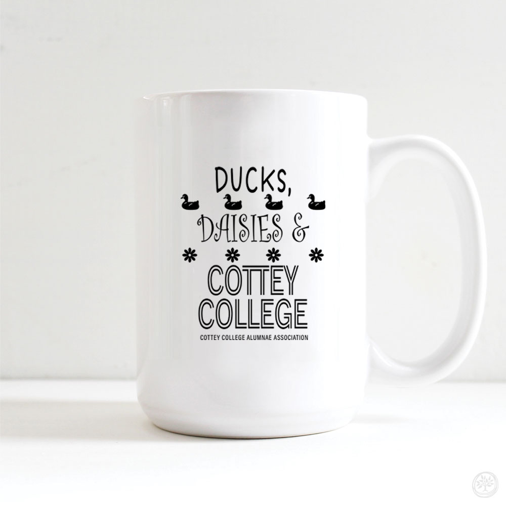 Ducks, Daisies & Cottey College Mug