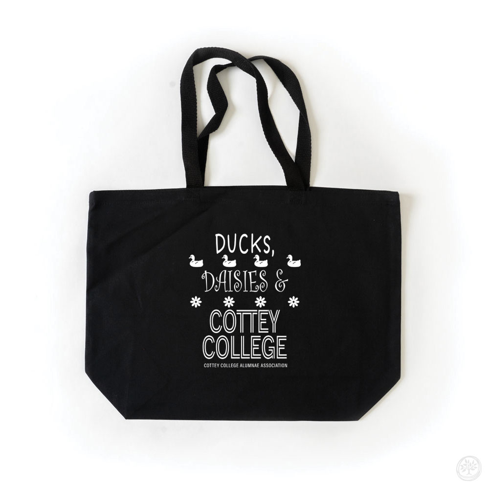 Ducks, Daisies & Cottey College Tote