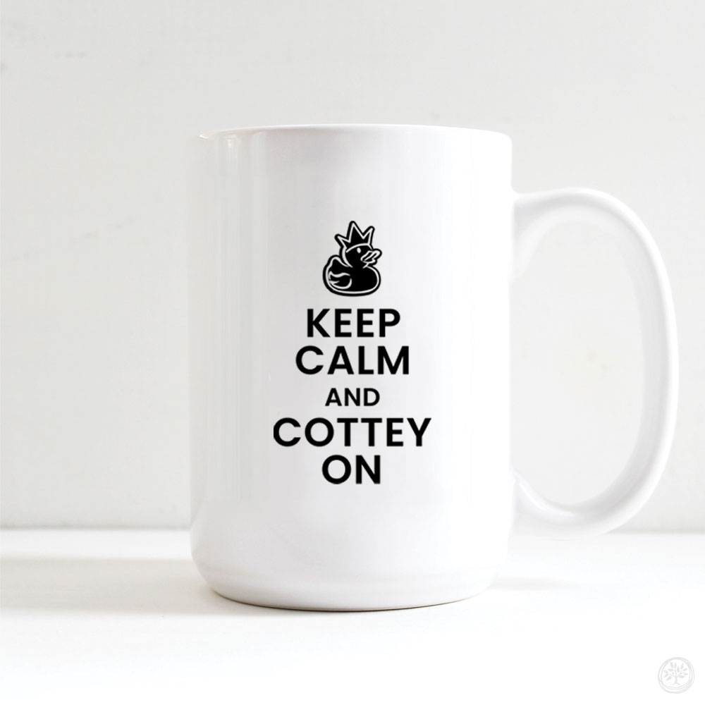 Keep Calm and Cottey on Mug