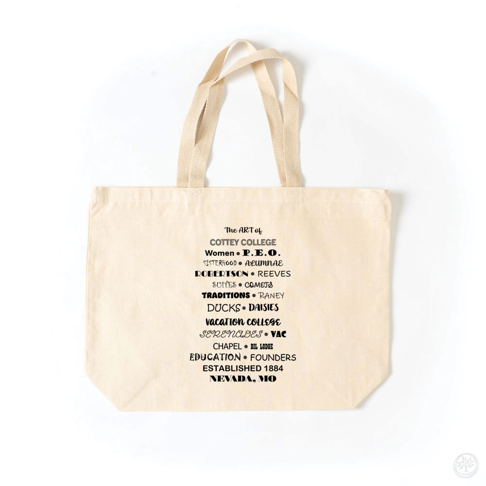 The Art of Cottey College Tote