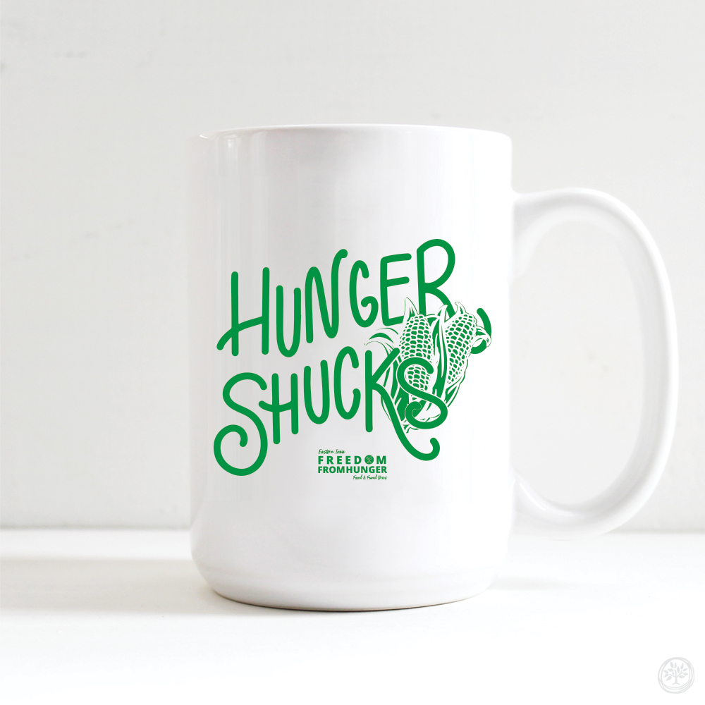 Hunger Shucks Mugs
