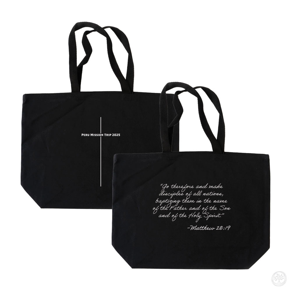 Ervin's Peru Mission Trip Tote