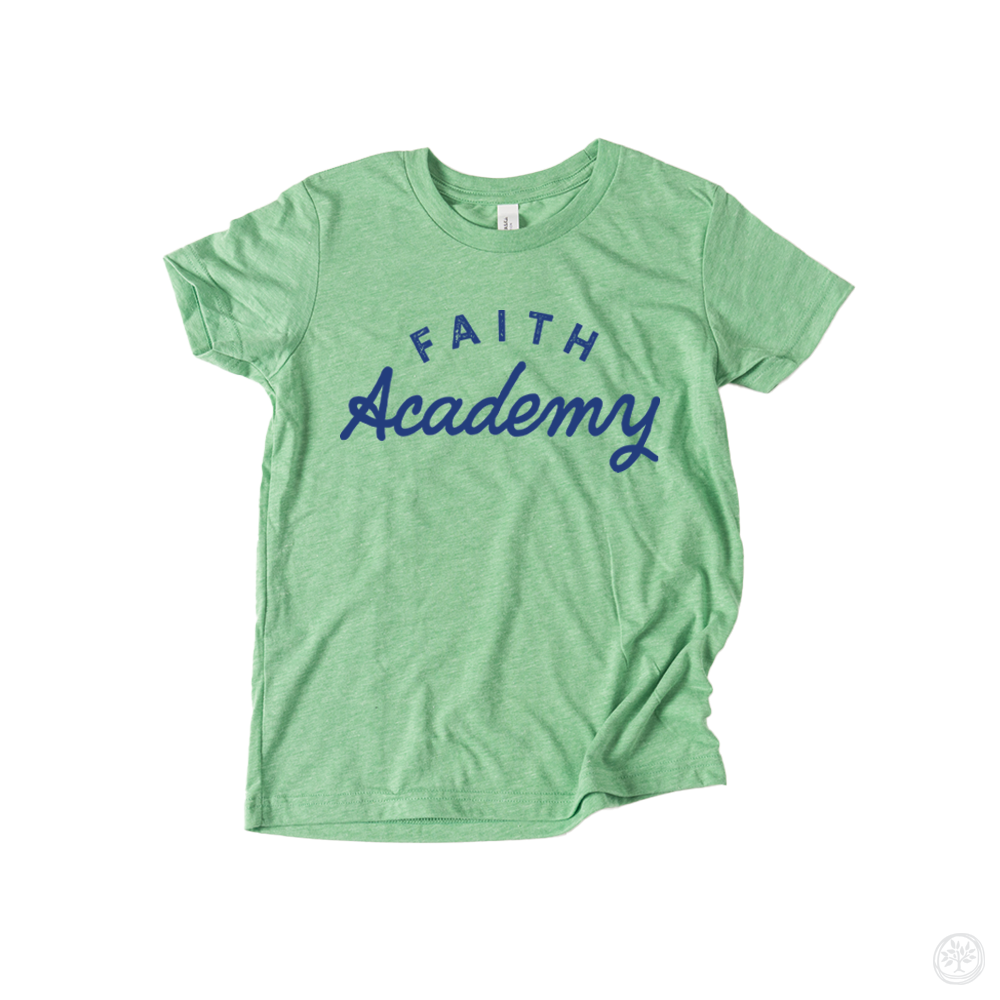 Faith Academy Script Apparel