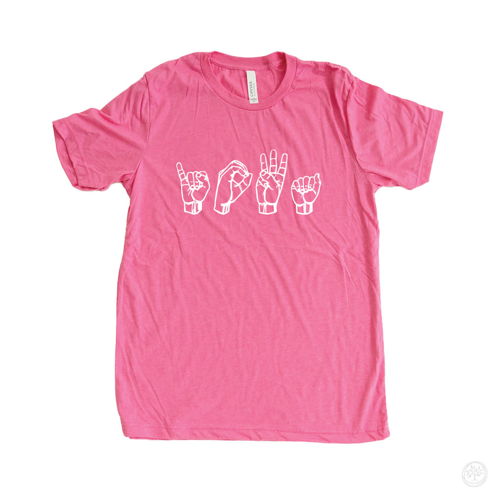 ASL Iowa Super Soft CauseTee