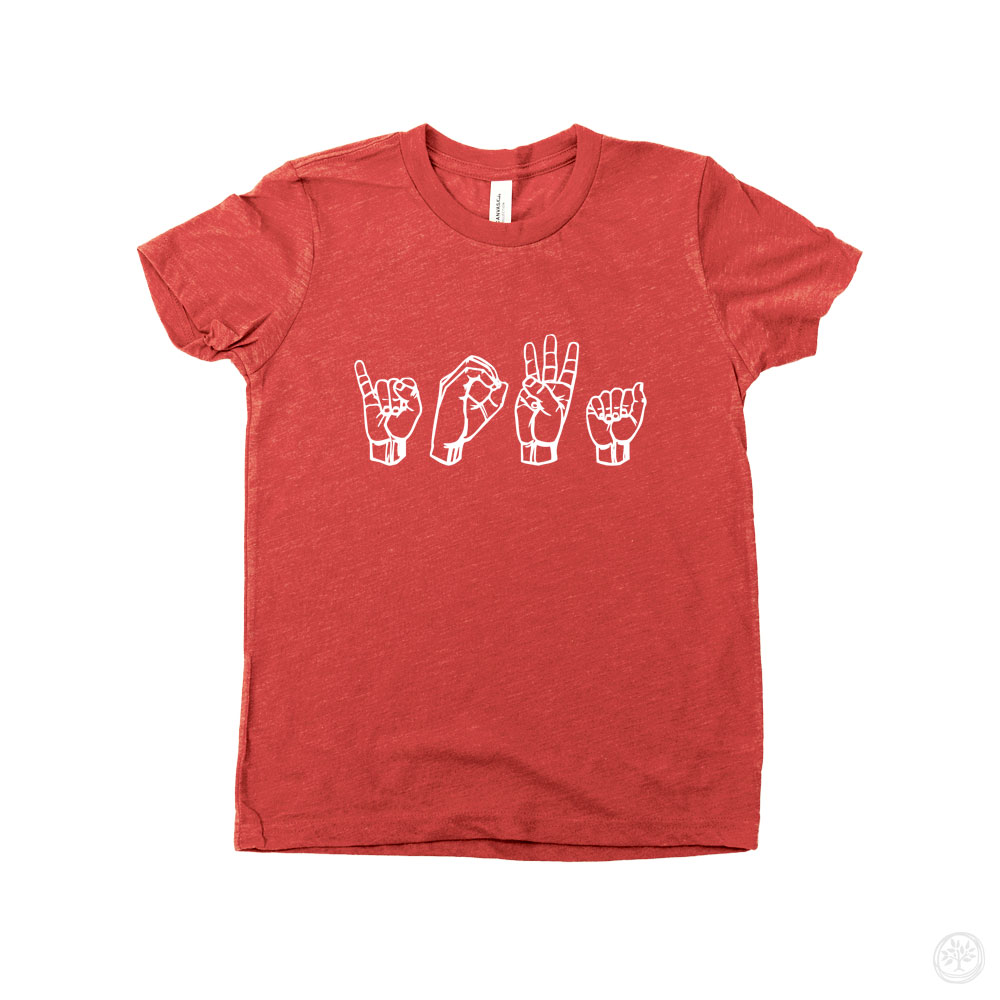 ASL Iowa KIDS Super Soft CauseTee