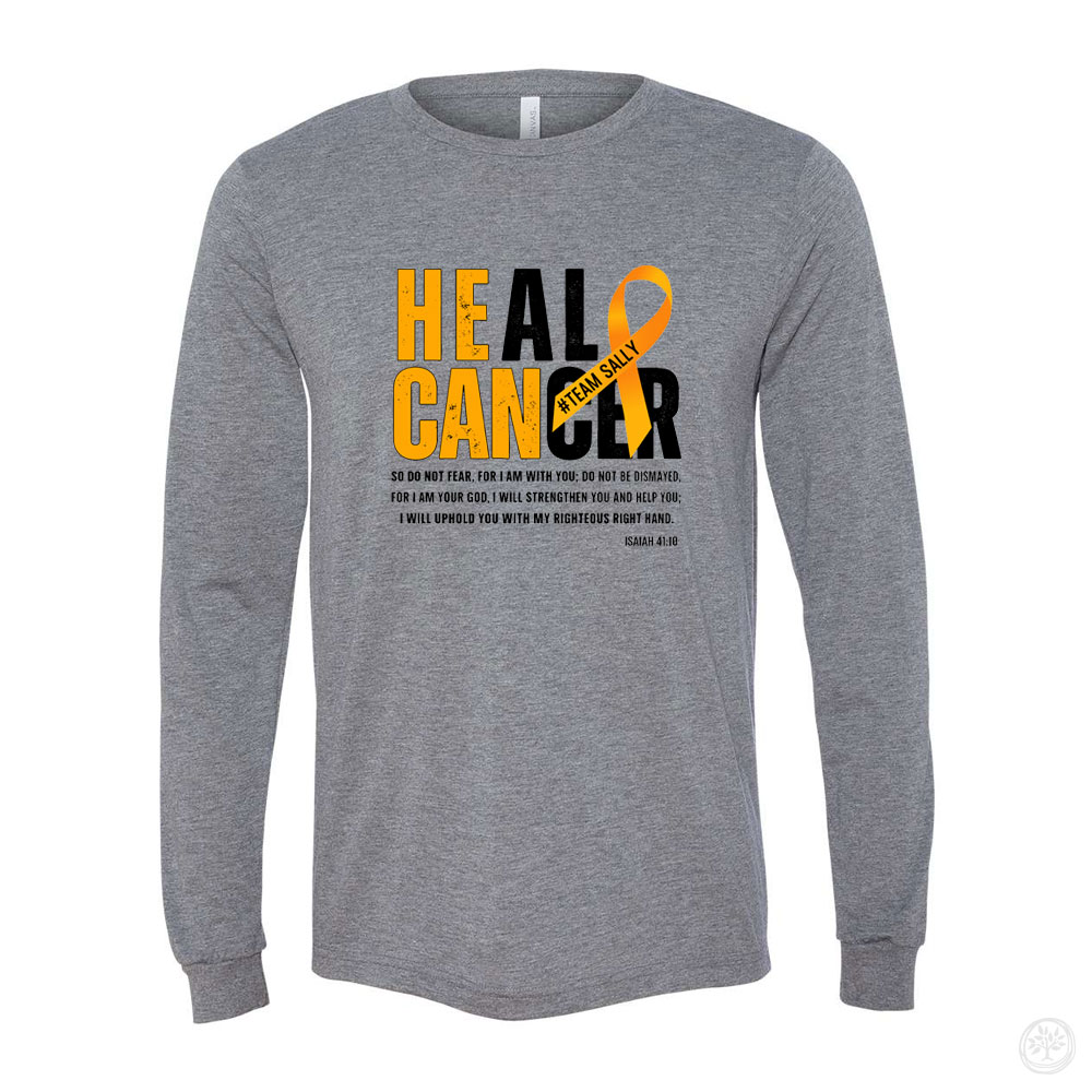 Heal Cancer Super Soft L/S CauseTee