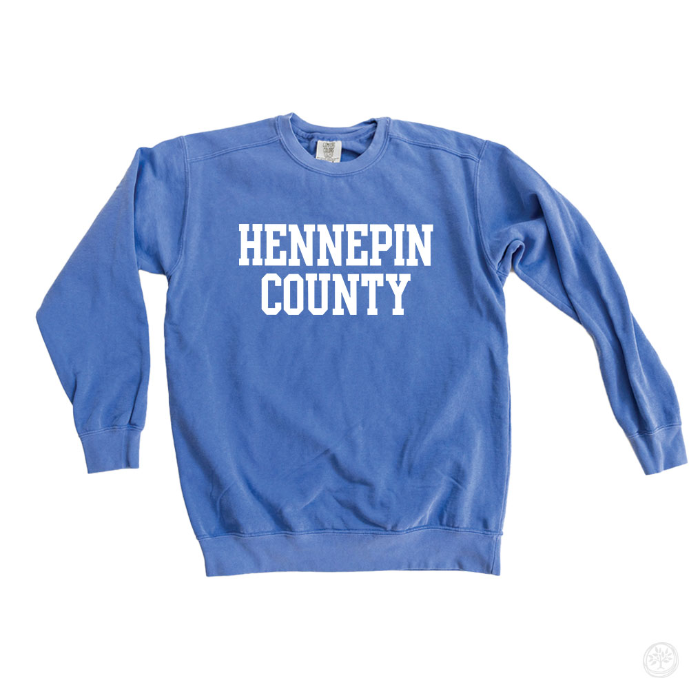 Hennepin County ED (White Block Letters)