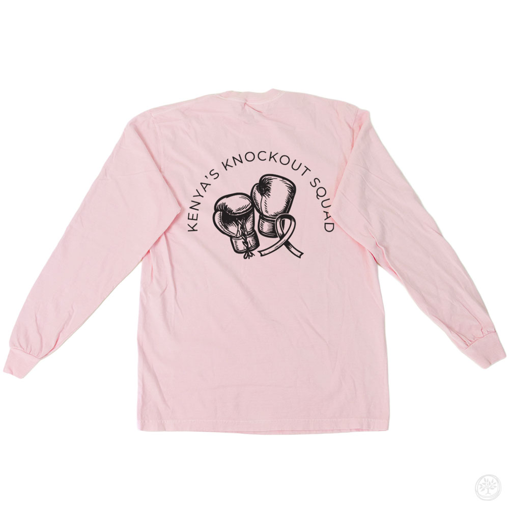 Kenya's Knockout Squad Comfort Colors L/S Tee