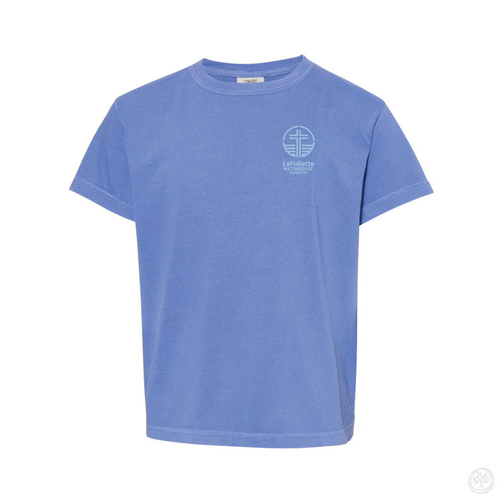 LMC YOUTH Comfort Colors CauseTee (Blue Ink)