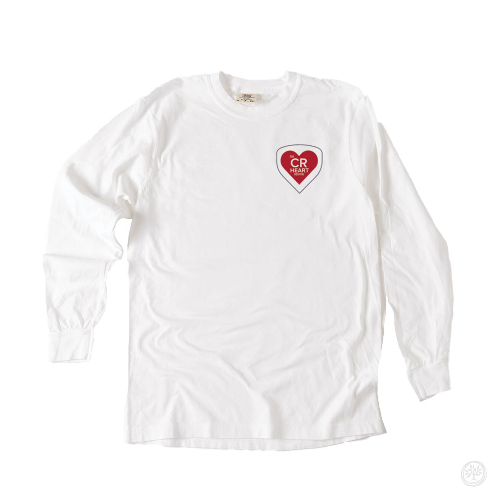 Taking Heart Care to New Heights Comfort Colors L/S Tees