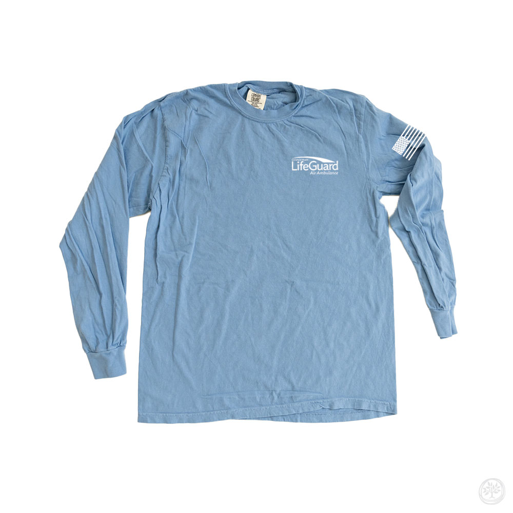 Supporting the Honor Flight Comfort Colors Long Sleeve Tee