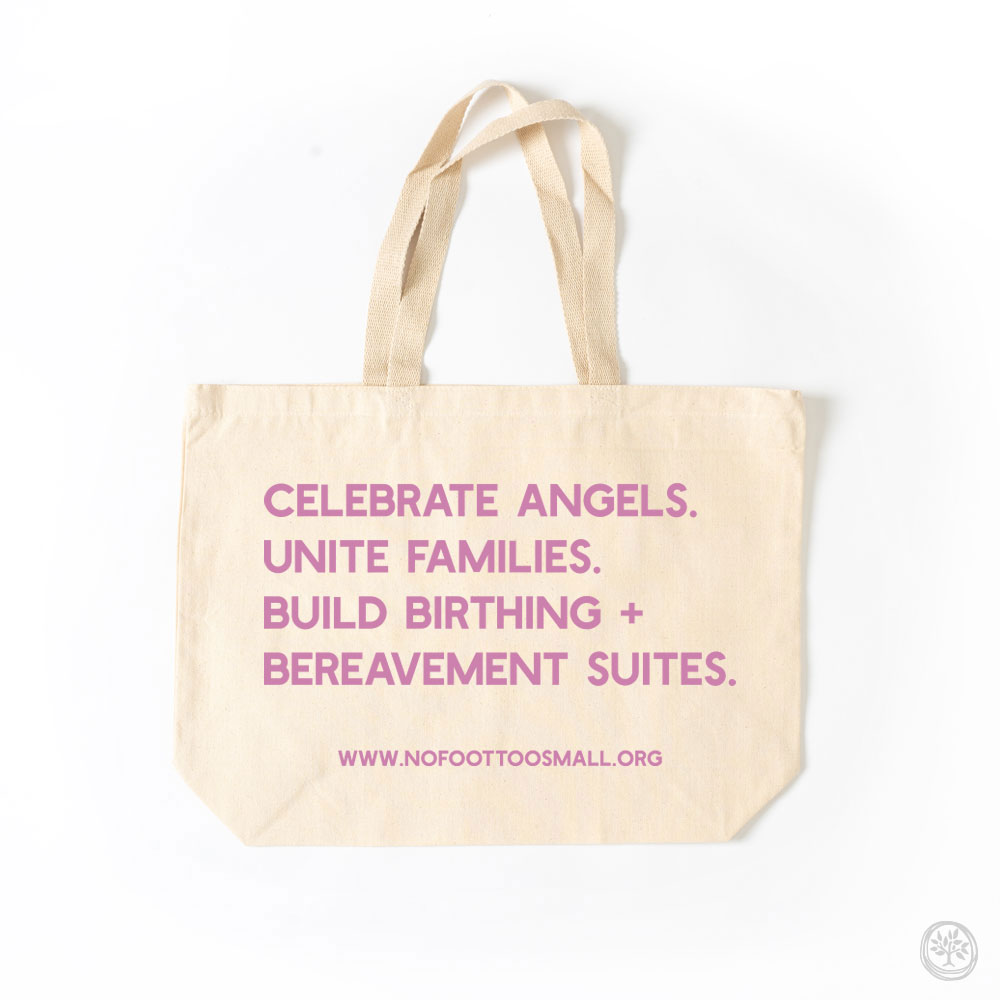 No Foot Too Small Tote