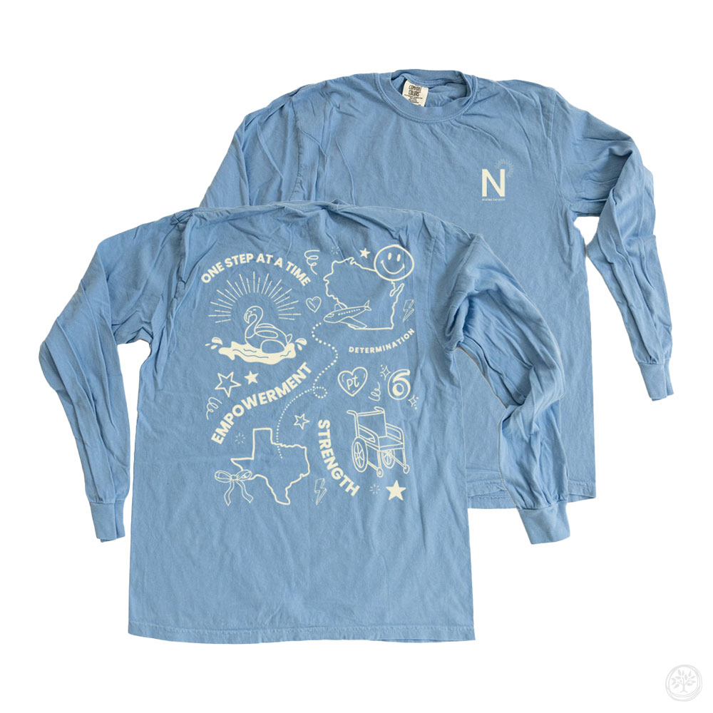 Steps Forward for Nora Comfort Colors L/S CauseTees