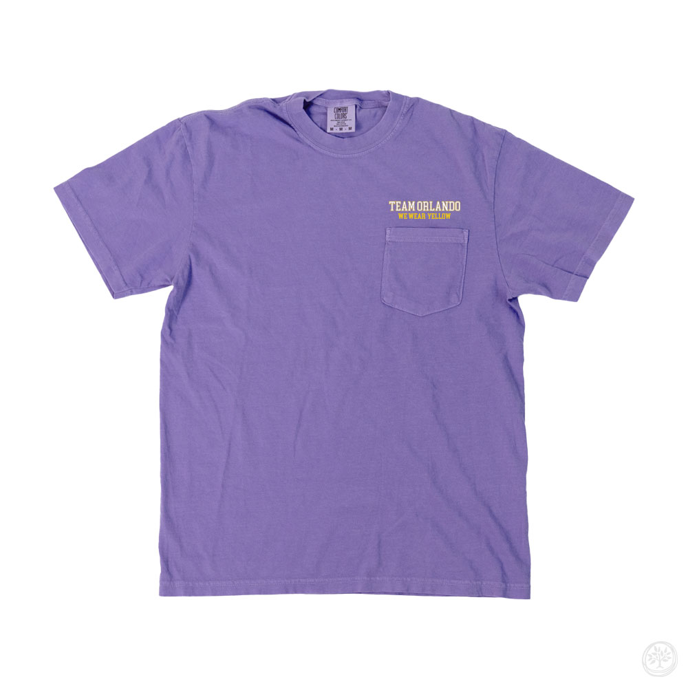 Team Orlando Comfort Colors Pocket CauseTee