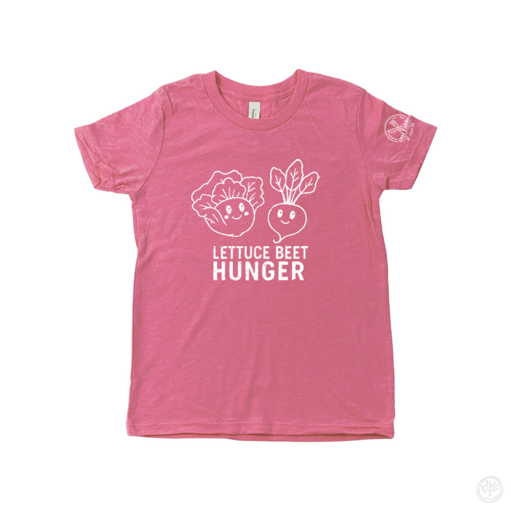 Lettuce Beet Hunger KIDS Super Soft CauseTee