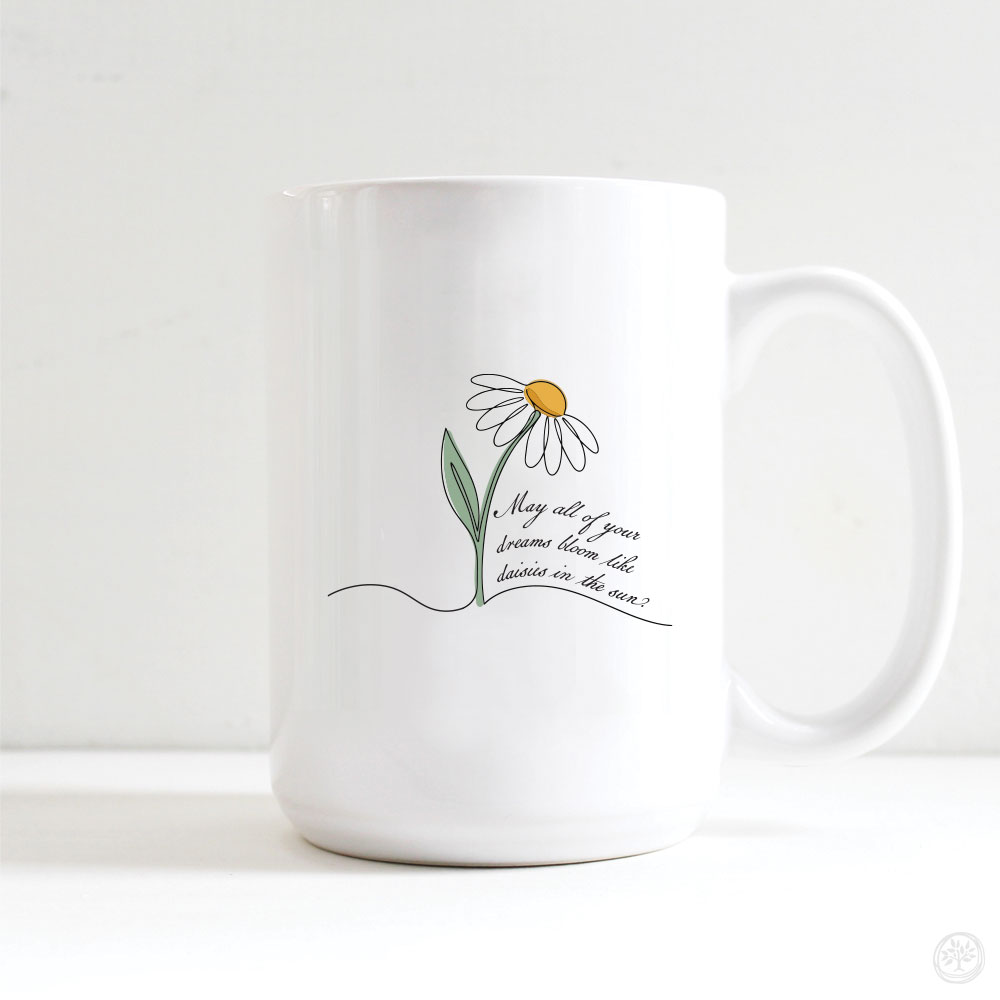 P.E.O. Georgia State Chapter Daisy Mug