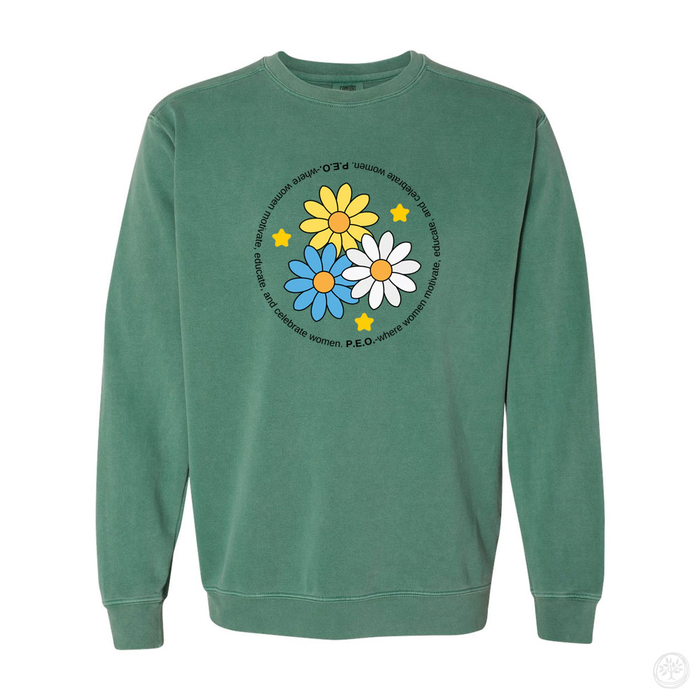 PEO VP Comfort Colors Crew Sweatshirt