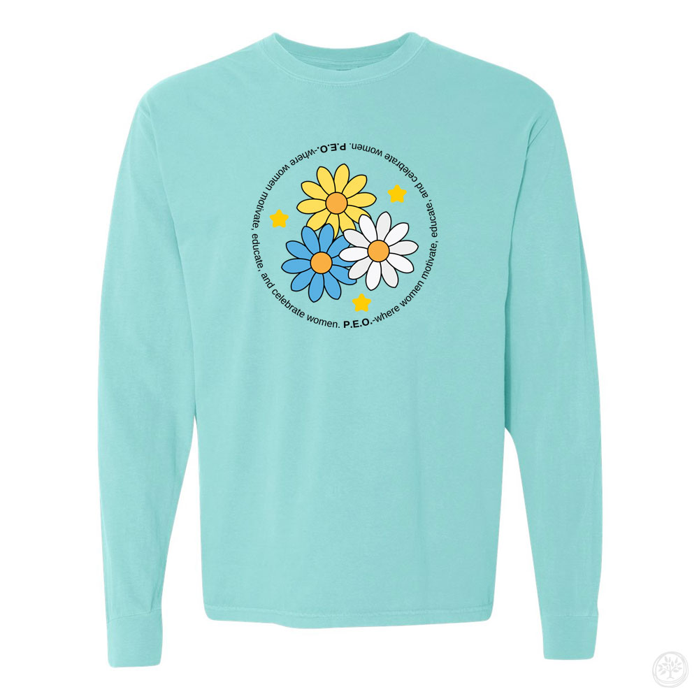 PEO VP Comfort Colors Long Sleeve CauseTee