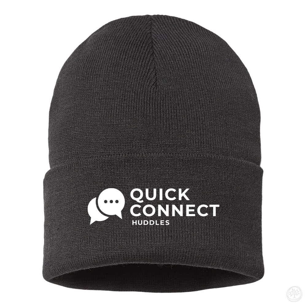 QC Huddles Embroidered Beanie