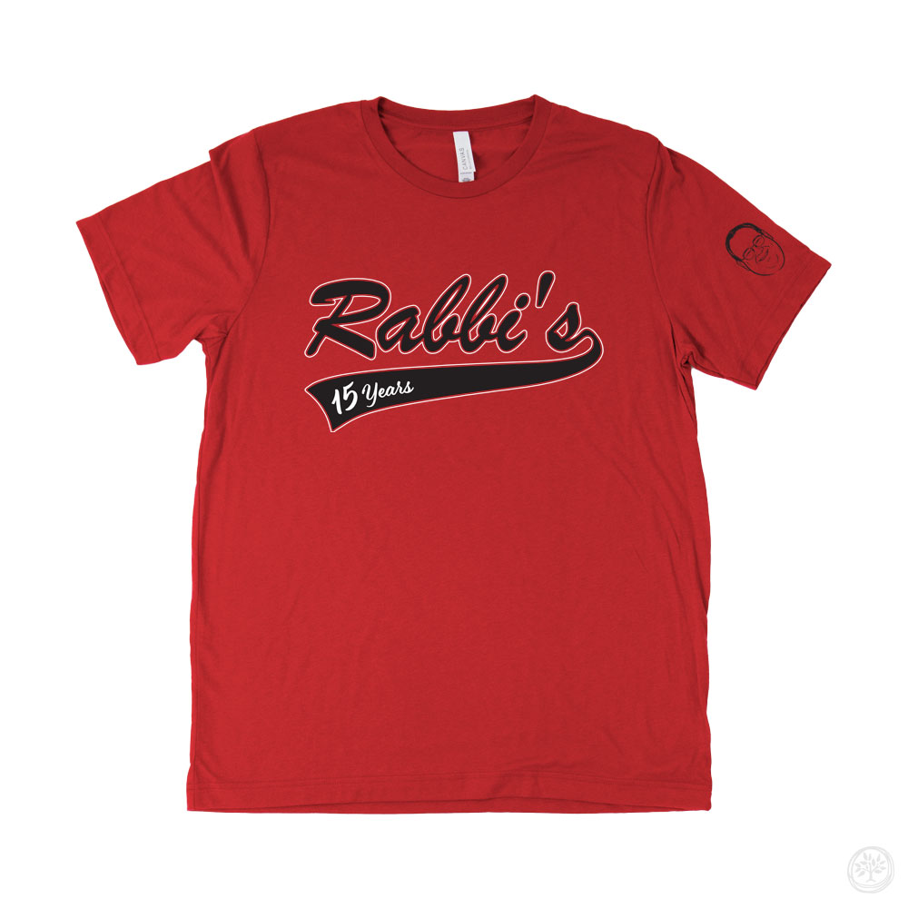 Rabbi's 15 Years Apparel