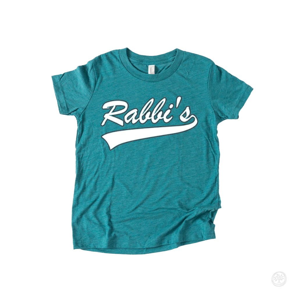 Rabbi's KIDS T-Shirts (White and Black Design)
