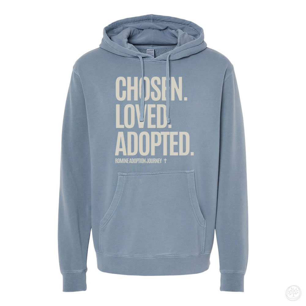 Romine Adoption Adult Vintage Hoodie