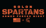 Solon Football Armed Forces Night