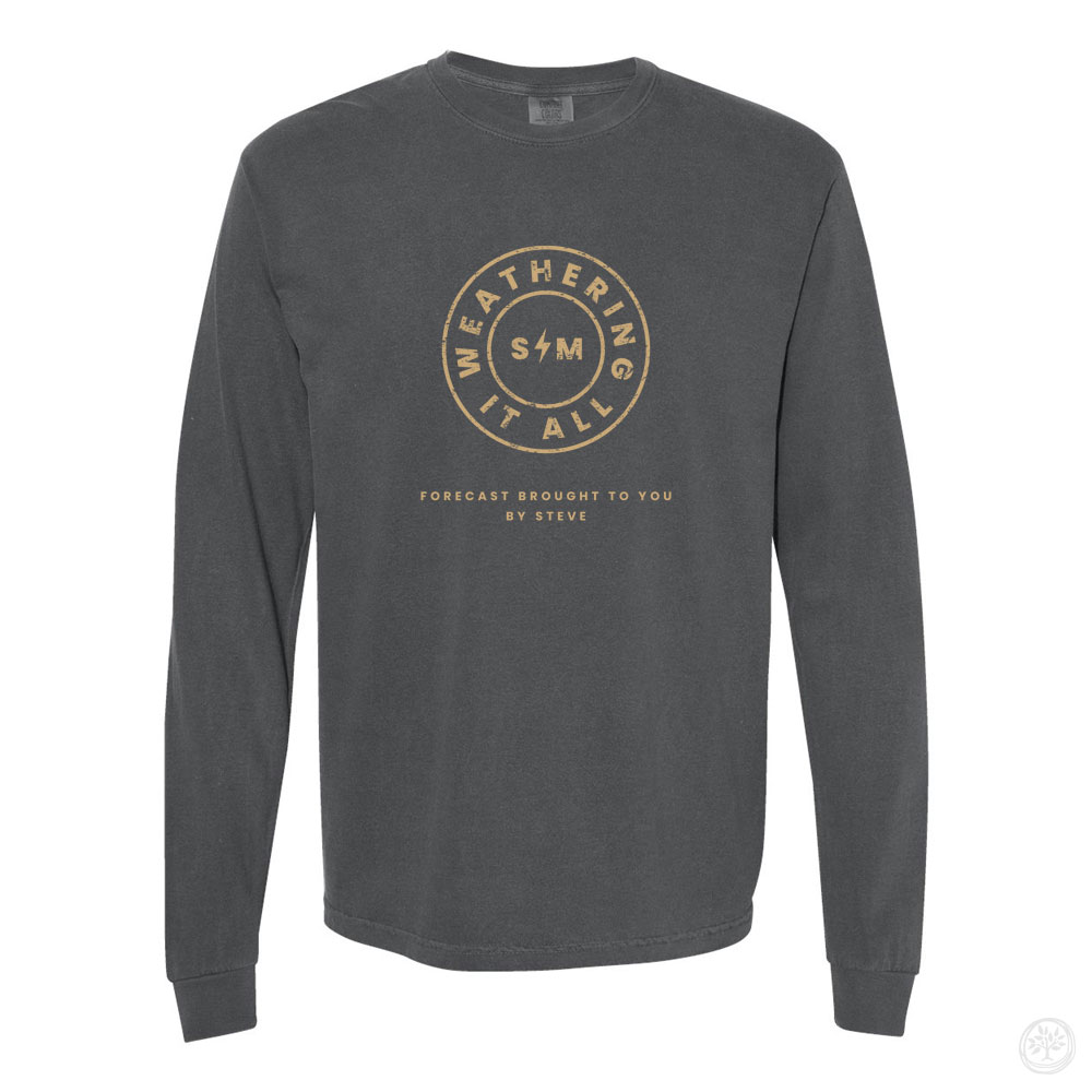 Weathering It All Comfort Colors L/S CauseTee