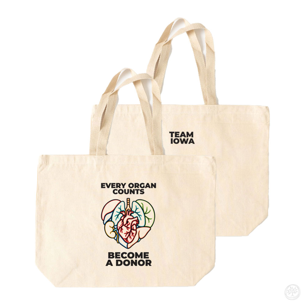 Support Nick + Team Iowa Tote