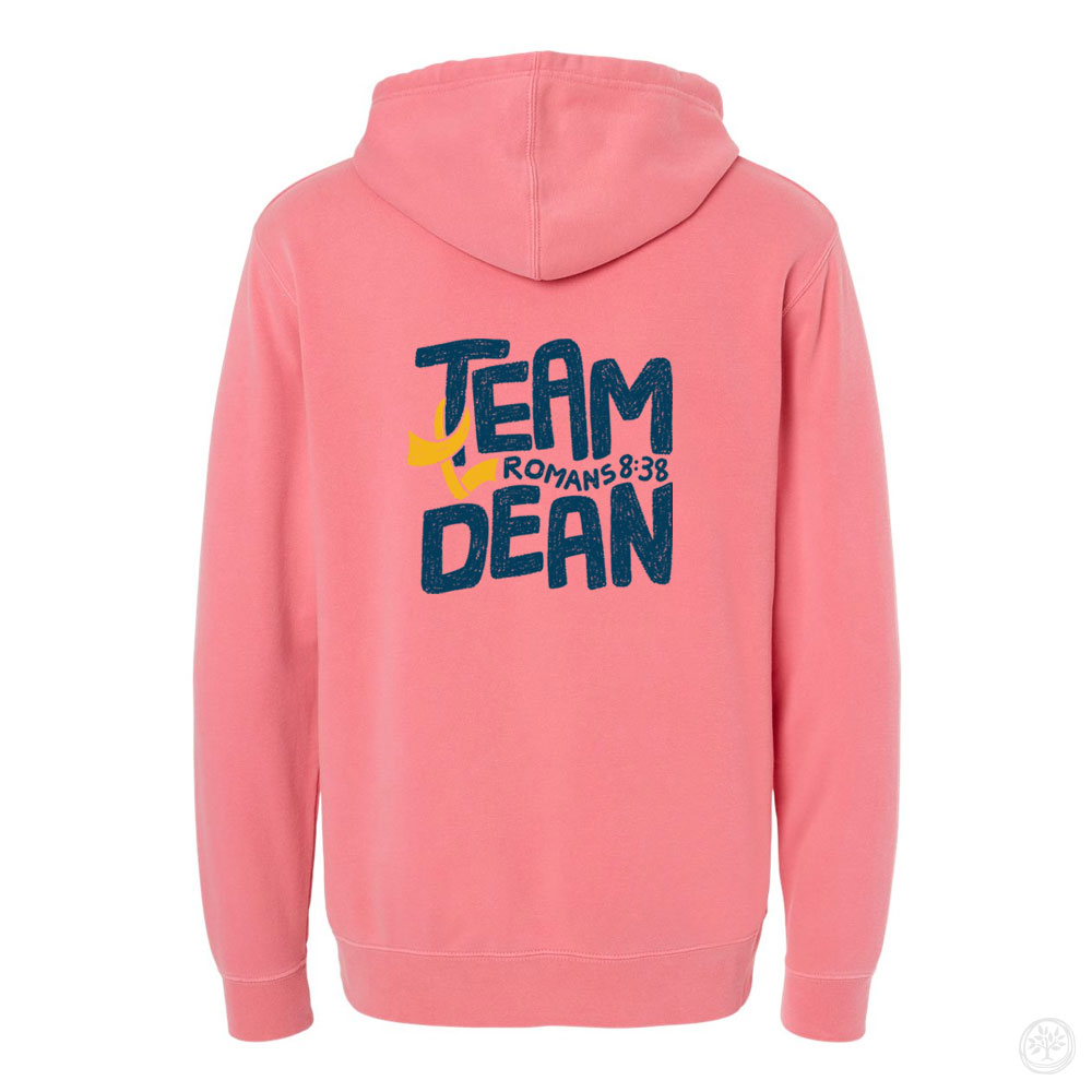 Team Dean Adult Vintange Hoodie