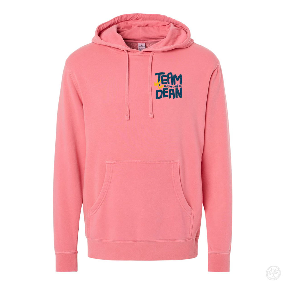 Team Dean Adult Vintange Hoodie