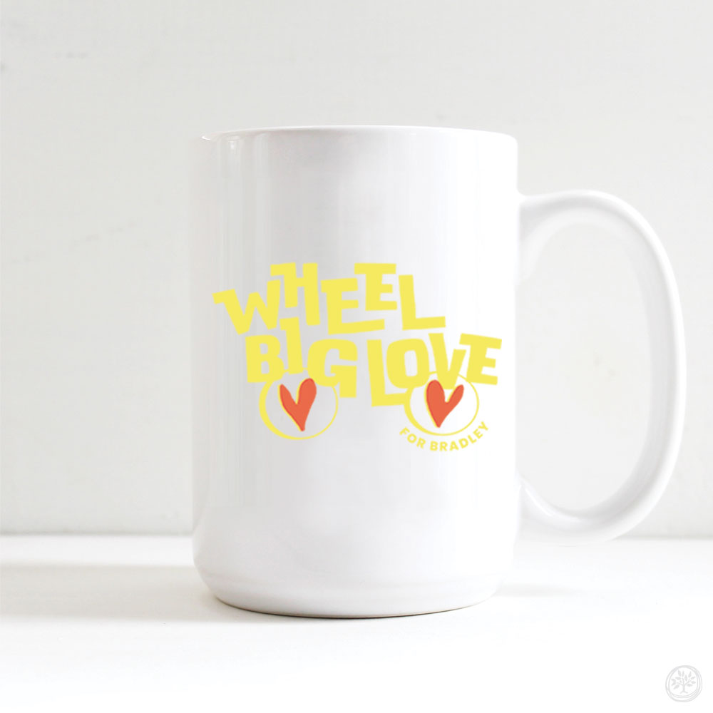 Wheel Big Love Mug