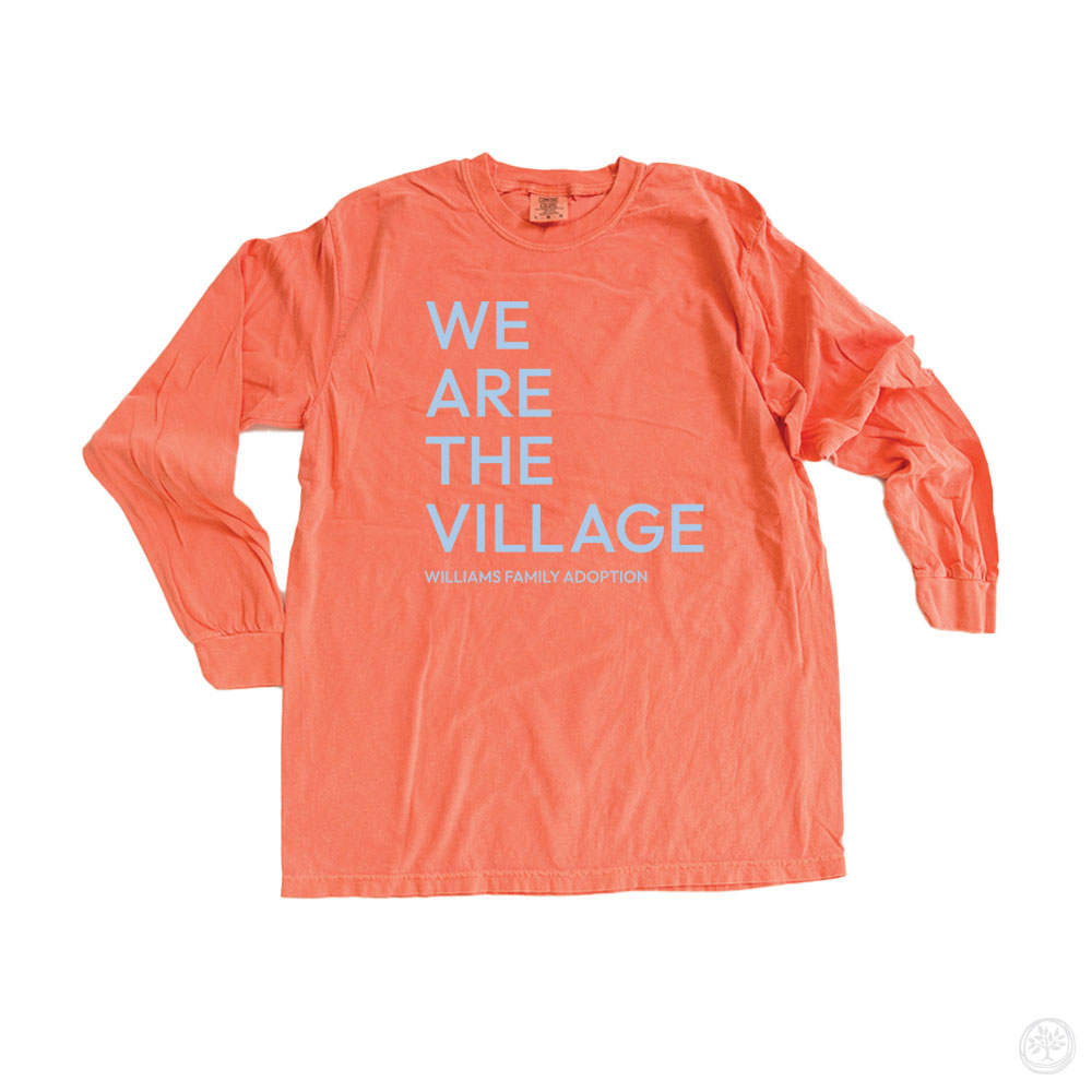 Williams Family Comfort Colors Long Sleeve CauseTees