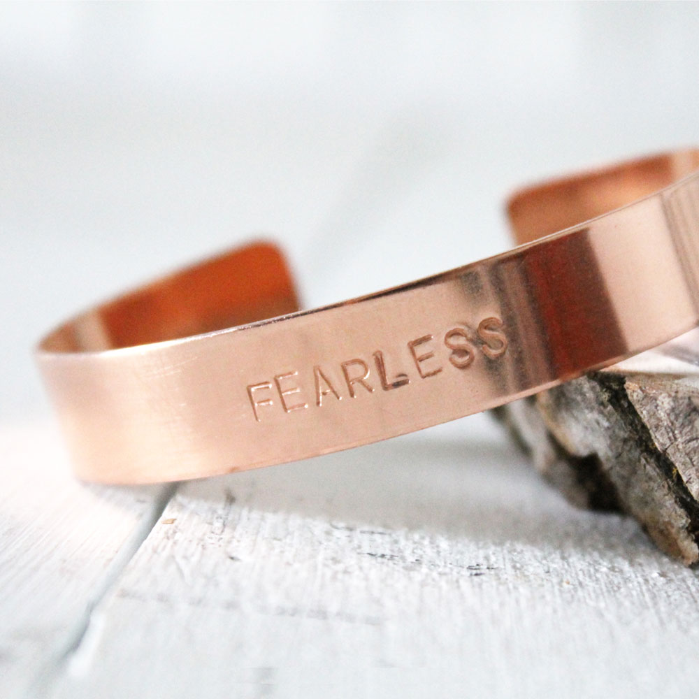 Fearless Copper Cuff