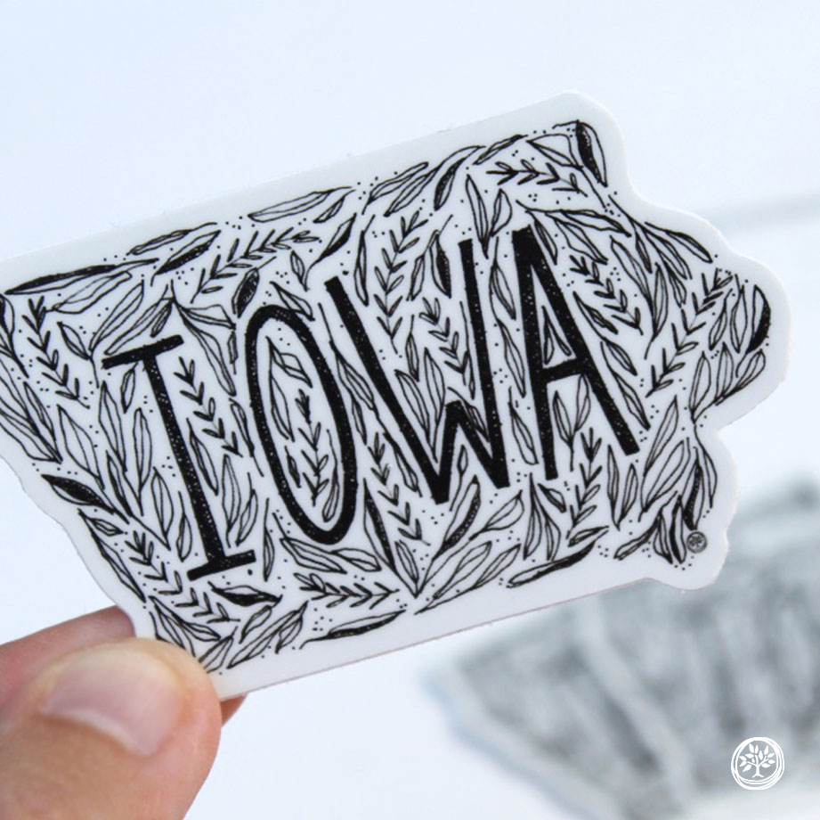 Iowa Grain Sticker