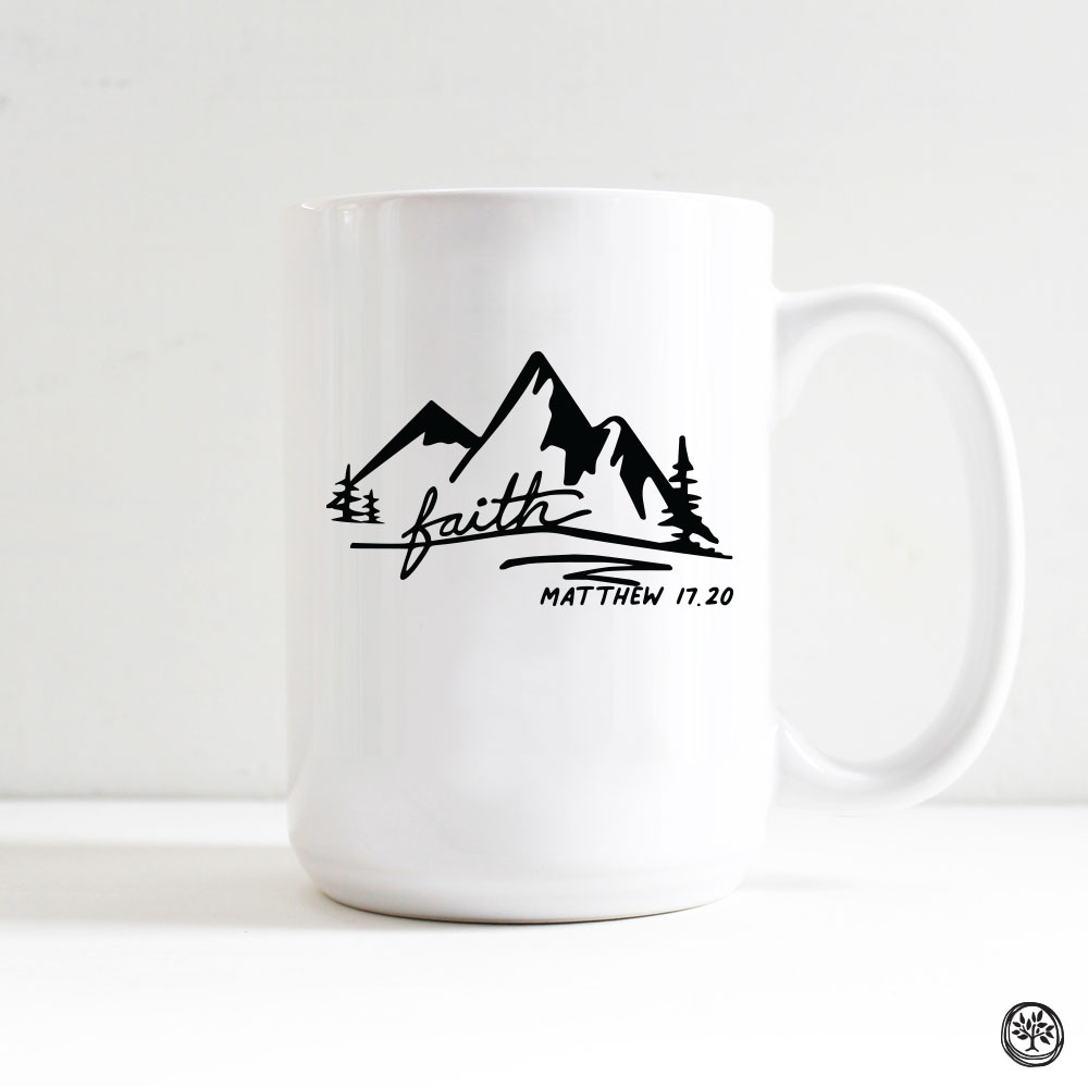 Faith Mountains Mug