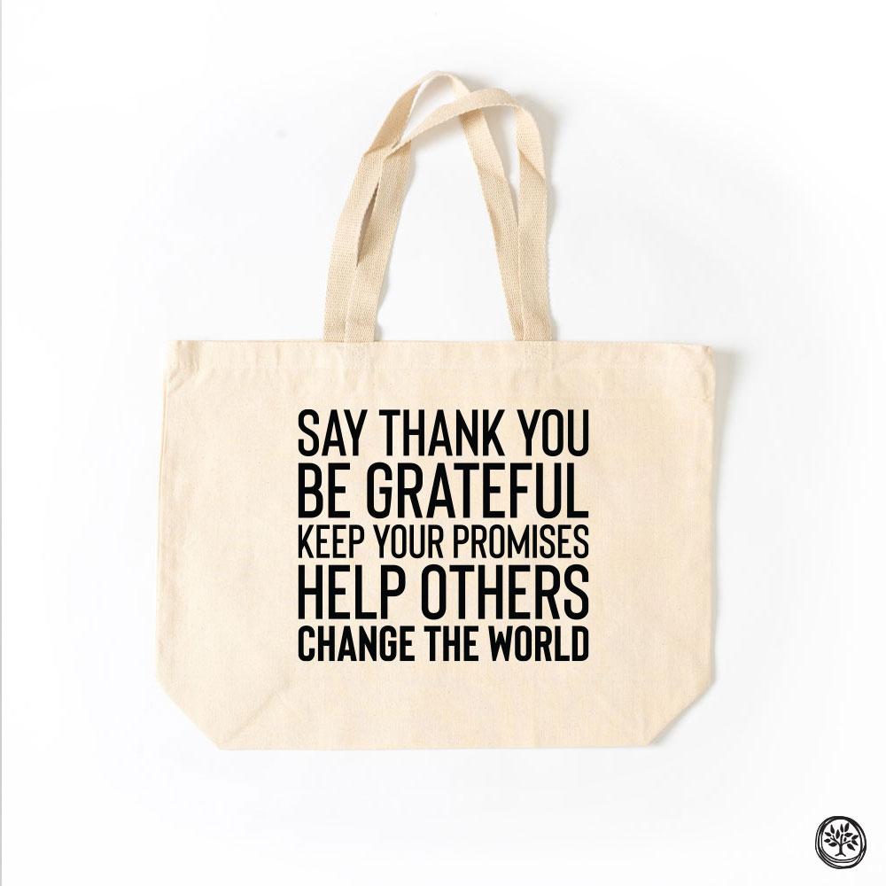 Say Thank You Tote
