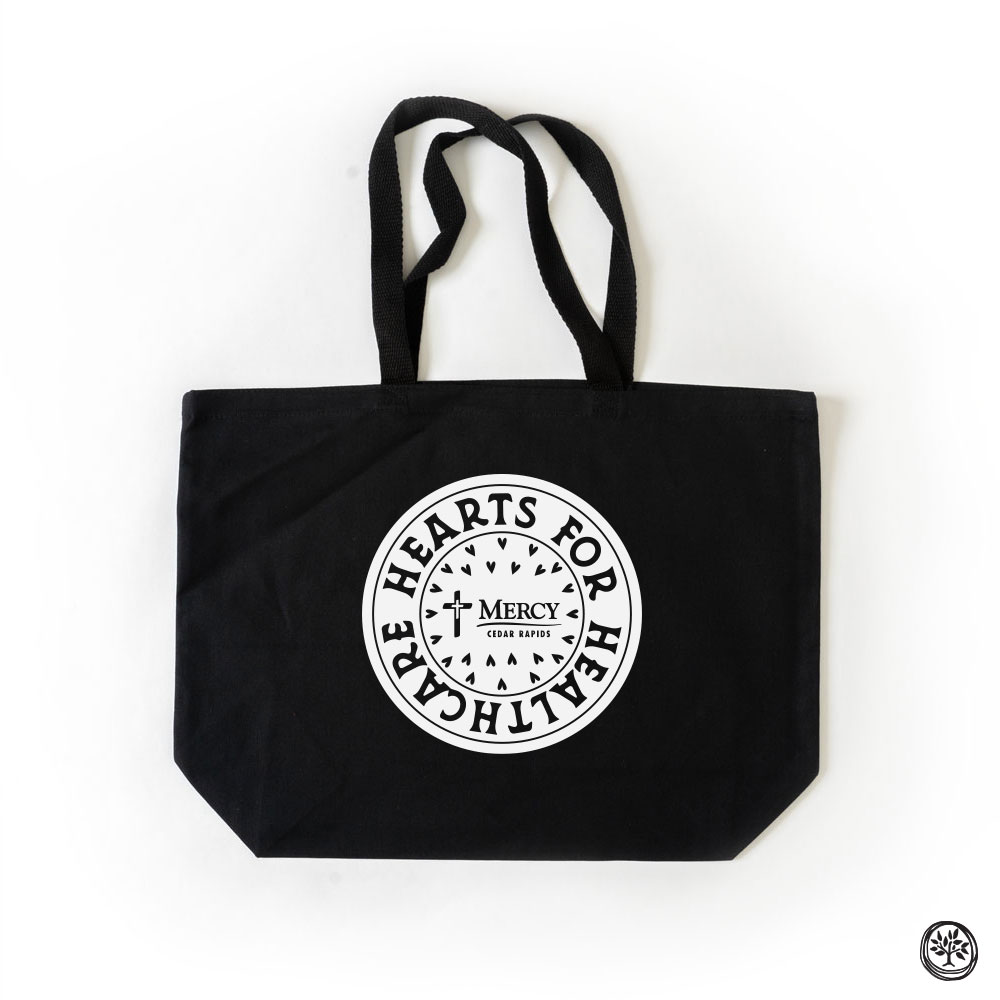 MERCY Hearts for Healthcare Natural Tote Bag
