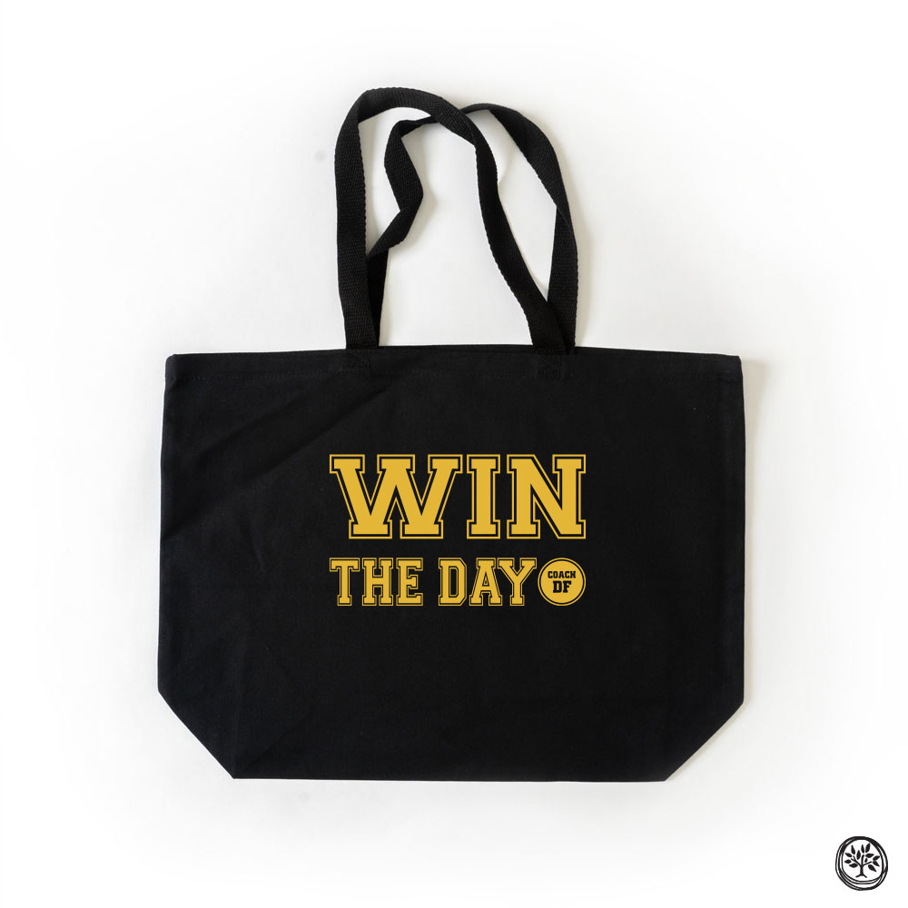 Win Coach DF Black Tote Bag